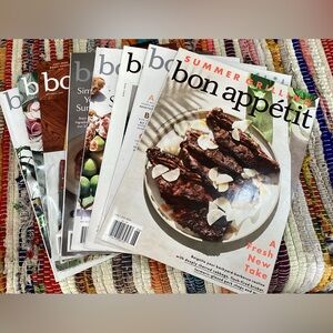 Group of 8 bon appetit recipe magazines Mar - Nov 2018 were 5.99 each